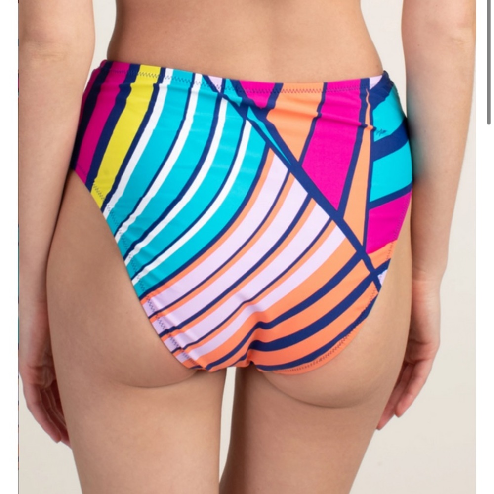 NWOT Trina Turk high waist bikini bottoms - Picture 2 of 8